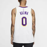 Nike NBA Basketball Jersey/Vest SW Fan Edition Los Angeles Lakers Kuzma 0 Jersey White AA7101-109