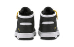 (PS) PUMA Rebound Lay-Up SL Leisure Board Shoes Black/Yellow 370488-12