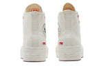(WMNS) Converse Chuck Taylor All Star Lift Platform High 'Embroidered Hearts - White' A01599C