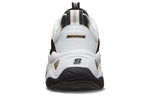 (WMNS) Skechers D'lites 3.0 Running Shoes White/Black/Gold 88888374-WGD
