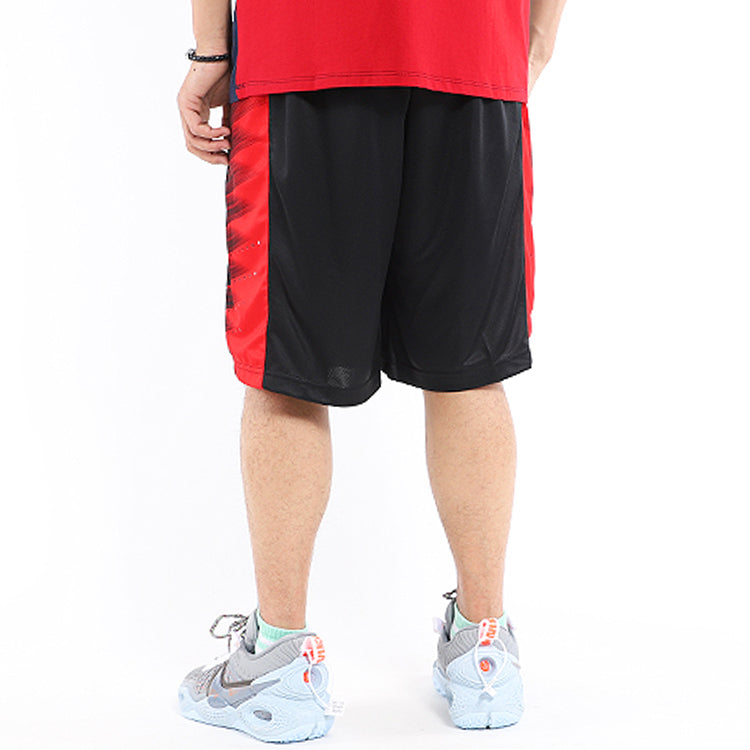 Nike Causual Sports Running Ventilate Basketball Short Pant Male BlackRed 'Black Red' 645080-011