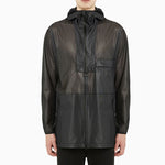 Men's Y-3 SS21 Nylon waterproof Jacket Black GV6086