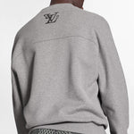 LOUIS VUITTON x Nigo Crossover Squared Casual Pullover Unisex Gray 1A7X6Z