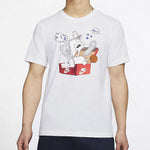 Nike AS Men's Nike Sportswear Printed Short Sleeve TEE White CU6872-100