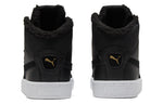 PUMA 1948 Mid Lfur Mid-Top Fleece Lined Casual Skate Shoes Unisex Black 364977-01