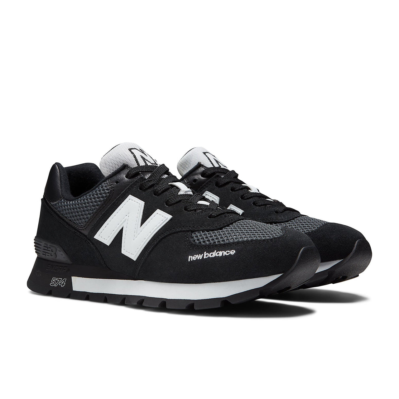 New Balance 574 Rugged 'Black White' ML574DGO