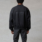 Fear of God Essentials FW20 Long Sleeve Polo Shirt 'Black' FOG-FW20-362