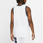 Nike Letter Big Logo Sports Basketball Vest Men's White DA1042-100