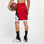 Air Jordan Side Black Logo Basketball Sports Shorts Red AJ1115-687