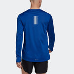 adidas Otr Long Sleeve Logo T-shirt Asia Sizing 'Blue' HL5983