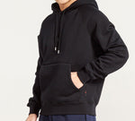 Air Jordan Embroidered Fleece Lined Drawstring Pullover Black CD8727-010