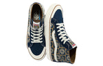 Vans Unisex SK8-Hi High-Top Sneakers Blue/White VN0A3MV1A5A