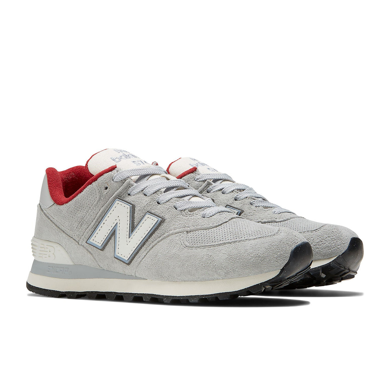 (WMNS) New Balance 574 'Grey Red' WL574BU2