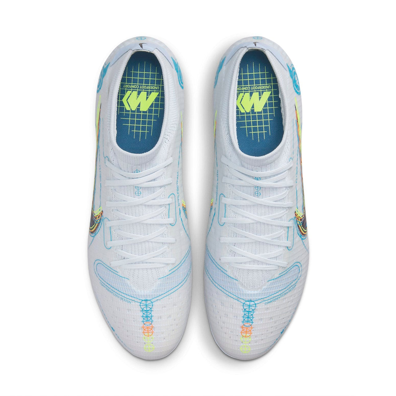 Nike Vapor 14 Pro AG 'Light Gray Blue Green' DJ2845-054