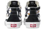 Vans SK8-Mid Flower Pattern 'Black White' VN0A391FTOZ
