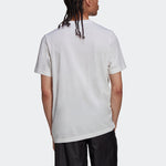 adidas originals Trefoil C Tee1 Printing Round Neck Short Sleeve White HC7167