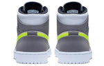 Air Jordan 1 Mid 'Gunsmoke Volt' 554724-072