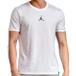 Air Jordan Iconic Quick Dry Training Sports Short Sleeve White AR7416-101