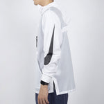 Nike Big Swoosh Large logo Half Zipper hooded Interchange Jacket White CW6207-100