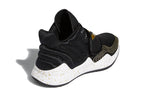 (GS) adidas Deep Threat J 'Black Yellow White' FV8633