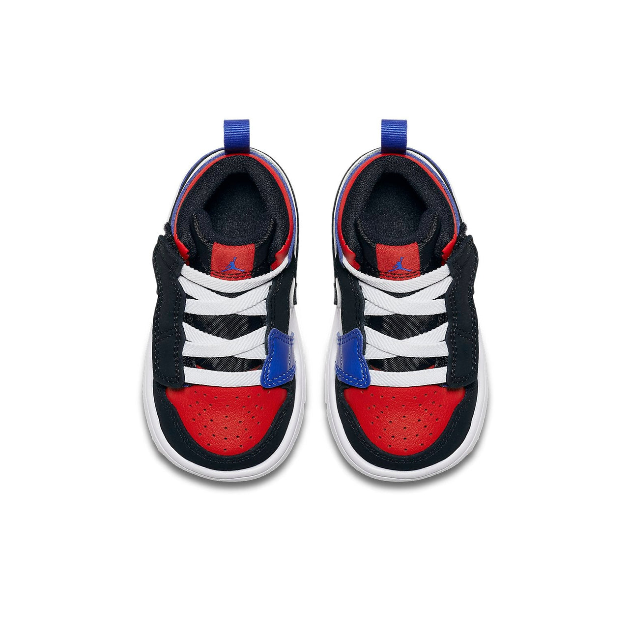 (TD) Air Jordan 1 Mid ALT 'Black Blue Red' AR6352-124