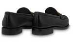 (WMNS) LOUIS VUITTON Chess Flat Loafer Shoes 'Black' 1ABIBA
