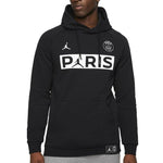 Air Jordan Paris Saint-Germain PSG logo Printing Autumn Hoodies 'Black' BQ8351-010