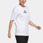 (WMNS) adidas x Swarovski Crossover Casual Sports Breathable Solid Color Short Sleeve White T-Shirt H55253