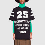 Gucci SS21 1921 Series Alphabet Printing T-Shirt 'Black' 660744-XJDKK-1289