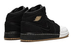 (GS) Air Jordan 1 Retro Mid 'Gold and Gum' 555112-021