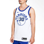 Nike Golden State Warriors Curry 30 White Hardwood Classic Swingman Jersey 904152-100