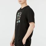 PUMA Downtown Graphic Tee Funny Printing Round Neck Short Sleeve Black 535400-01
