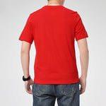 Nike Dri-FIT Tortoise Printing Quick Dry Sports Round Neck Short Sleeve Large Red CZ9830-657