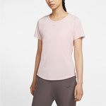 (WMNS) Nike Dri-FIT Training Sports Quick-dry Round Collar T-Shirt Pink DD0619-630
