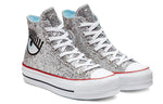 (WMNS) Converse Chiara Ferragni x Chuck Taylor All Star 'Lift Silver' 563828C