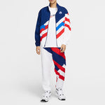 Nike AS Men's NK THROWBACK JKT Jacket WVN Blue VOID CK6622-492