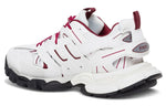 Balenciaga Track Sneaker 'White Burgundy' 542023W3AD19066
