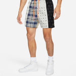 Air Jordan SS22 cashew Plaid Pattern Contrasting Colors Full Print Casual Sports Shorts Multicolor DO2508-133