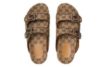 Gucci Double g Alphabet Straps Fashion Sandals 658020-2HK60-9791