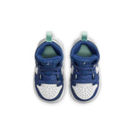(TD) Air Jordan 1 Mid 'Blue Mint' 640735-413
