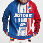 Men's Nike City Version Multicolor Splicing Red Blue 'Team Royal University Red Summit White' AR1988-477