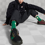 (WMNS) Vans Anaheim Floral Cord Checker Jacket 'Black' VN00044DY28