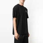 Off-White SS21 Pink Gradient Marker Arrow Short Sleeve For Men Black OMAA038R21JER0021032
