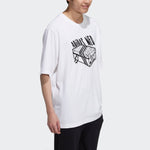adidas neo M Brlv Tee1 Casual Sports Breathable Short Sleeve White H59446