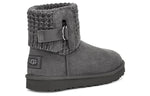 (WMNS) UGG Classic Solene Mini Cozy Stay Warm Outdoor Casual Gray 1113463-CHRC