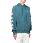 Men's Off-White SS22 Alphabet Printing Version Blue OMBB097F22FLE0105501