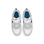 (PS) Nike Court Borough Low 2 Low-Top Sneakers White/Grey/Blue BQ5451-117