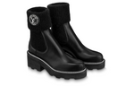 (WMNS) LOUIS VUITTON LV Beaubourg Ankle Boots 'Black' 1AABU1