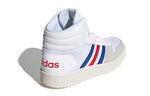 (GS) adidas Hoops Mid 2.0 'White Blue Red' FW9121