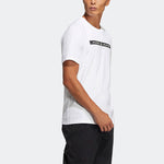 adidas TH Refbar Tee Alphabet Pattern Printing Sports Short Sleeve White HE9949